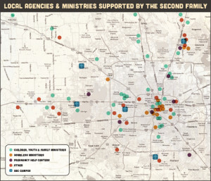 Local Agencies & Ministries Supported by the Second Family
