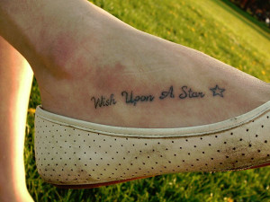 Anchor Tattoos With Sayings Foot tattoos quotes