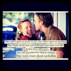 ... was a way to be crazy about someone and just not argue at all