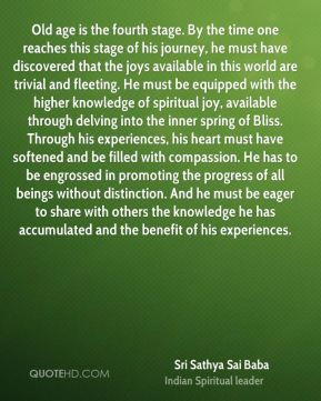 with the higher knowledge of spiritual joy, available through delving ...