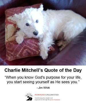 Charlie Mitchell's Quote of the Day!