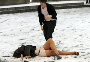 New year, same old binge Britain: Arctic weather fails to stop drunken ...