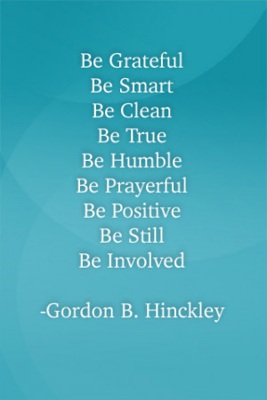 ... Background Images for iPod Touch | President Gordon B. Hinckley Quotes