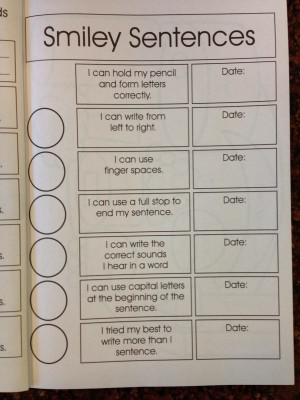 We assess the students once a trimester on their letter sounds. We ...