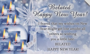 Belated New Year 2015 Quotes Sayings Greetings Images Pictures