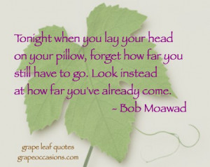 Grape Leaf Quotes