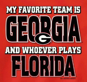 Georgia bulldogs!