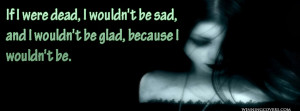 ... cover / dark goth girls timeline cover : death quote with dead girl