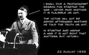 Here are segments of what Hitler ACTUALLY said during the 