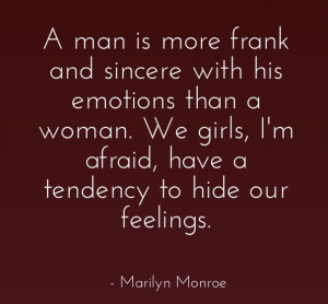 marilyn monroe love quotes about men