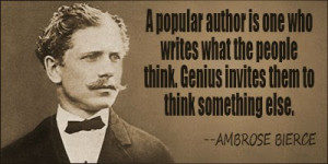 If Longfellow found pathos in war, Bierce discovered cynicism.