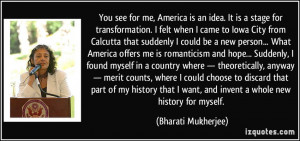 Bharati Mukherjee Quote