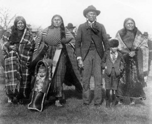 Quanah Parker And A Few Members Of His Family Son picture