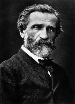 Giuseppe Verdi, who would be 198 years old today.