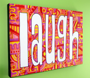 is a gallery wrapped canvas? It is a high quality print on an artist ...