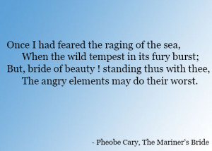 Love Quotes: The Mariner’s Bride