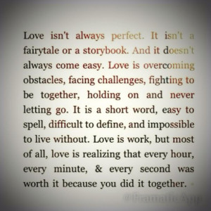 Our love is worth it!!
