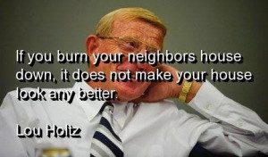 Lou Holtz Inspiration And Motivational Life Quotes And Sayings