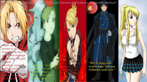 The famous Quotes from 'Fullmetal Alchemist' Saga by AnimeXGhost13
