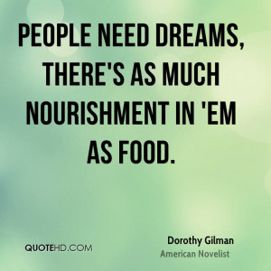 Dorothy Gilman Food Quotes