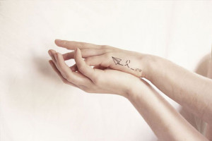 14. Paper Airplane ($5): This tattoo is like a throwback to your ...