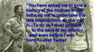 Illustration of Nat Turner captured by Mr. Benjamin Phipps, a local ...