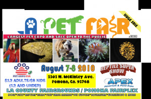Thread: L.A. Pet Fair & Reptile Super Show! ~Pomona, CA~ Aug 7th & 8th