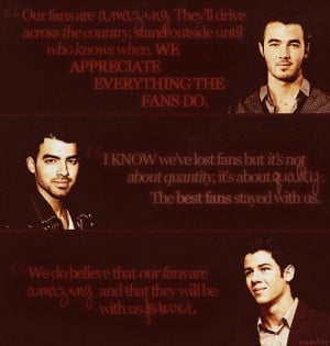 Jonas Brothers Quotes