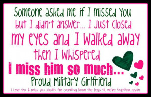 Military Wife Sayings | miss.my.soldier