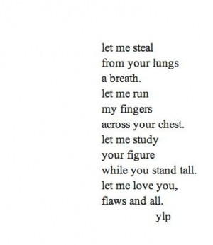 Love you, flaws and all