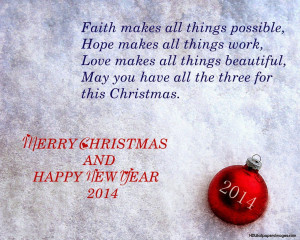 Merry Christmas Quotes, Messages, Sayings for cards