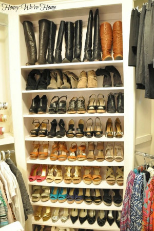 ... shoes in your closet - love it!! #Christmas #thanksgiving #Holiday #