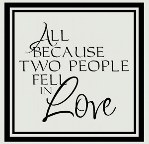 Love Quote Wall Sticker Sizes: 12