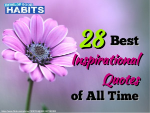 28 Best Inspirational Quotes of All Time