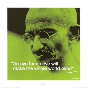 Ghandi a most treasured quote