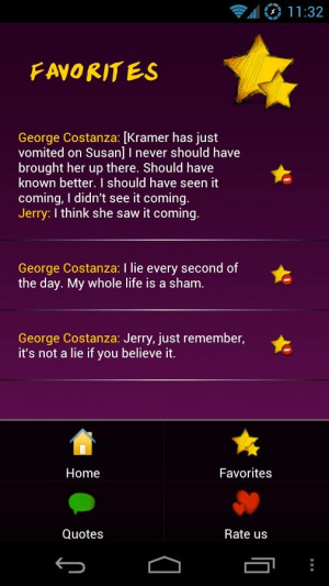 Seinfeld Memorable Quotes - screenshot