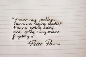Peter Pan #quote #neverland