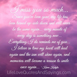 miss you so much since you ve been gone my life has been turned up ...
