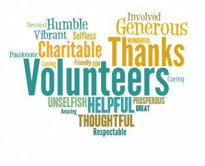 From National Volunteer Month – Thank You!
