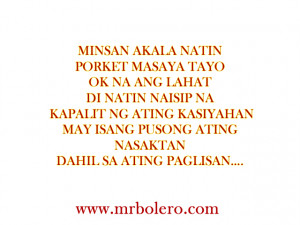 tagalog Quotes paglisan Tagalog Quotes and Patama Quotes