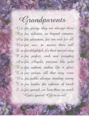 poems for grandparents