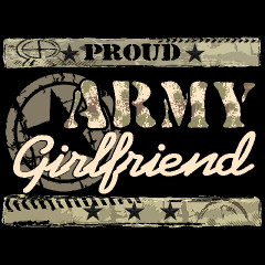 army star proud girlfriend da women s shirts military pride shop