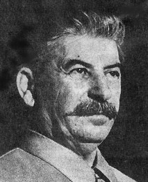 Josef Stalin, the ruthless Communist dictator of Soviet Russia, during ...