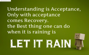 Acceptance Quotes About And...