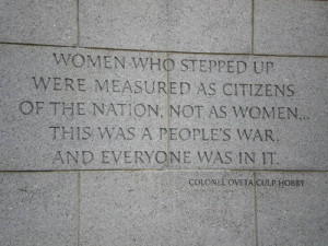 ... Nation, Not As Women This Was A People’s War And Everyone Was In It