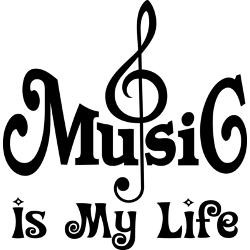 music_is_my_life_quote_cork_coaster.jpg?height=250&width=250 ...