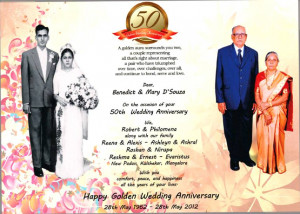 50Th Wedding Anniversary Greetings Messages