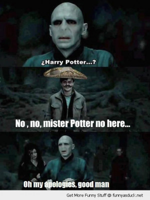 harry potter no here mexican movie scene voldemort funny pics pictures ...