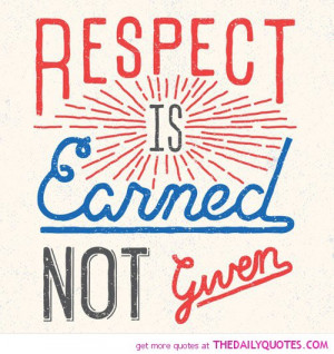Famous Quotes About Respect