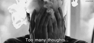 gif gifs quote depressed depression sad quotes smoke thoughts Smoking ...
